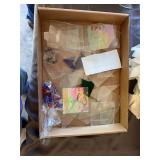 Stained Glass Craft Scraps & Iridescent Remnants
