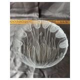Walther Frosted Tulip Art Glass Bowl