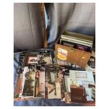 Cross-Stitch Leaflets with Metal Storage Box