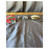 Disney Donald Duck & Travel Trailer Ornaments