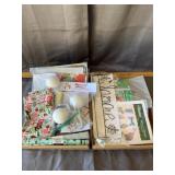 Holiday Craft Kits & Fabrics Lot