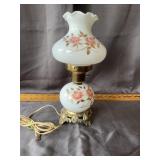 Accent Lamp & Glass Terrarium Lot