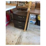 Plastic Storage Drawers & Folding Utility Table