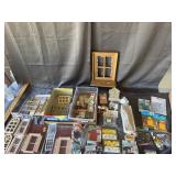 Dollhouse Miniature Windows & Accessories Lot