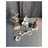 Holiday Village Buildings & Lighting Cord