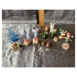 Ceramic & Glass Miniatures + Salt & Pepper Shakers