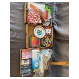 Assorted Party Supplies & Tableware