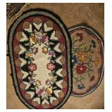 2-HANDMADE HOOK RUG-BY MRS. RUEBUSH