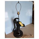 CAST IRON PITCHER PUMP LAMP
