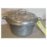 BALES ALUM WARE POT W/LID