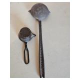 2-CAST IRON LADELS