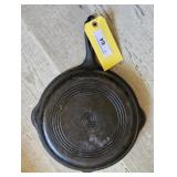 10 3/8" OUTSIDE TO OUTSIDE C-I SKILLET/LID