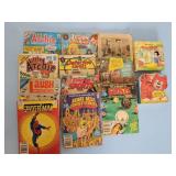 PAPER BACK BOOKS-ARCHIE, SPIDER-MAN, GHOST