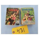 A BIG LITTLE BOOK-TARZAN, DONALD DUCK