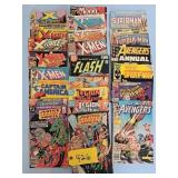 .60/.75 CENT COMIC BOOKS & 1.00 SUPER-MAN &