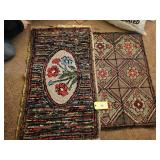 2-HANDMADE HOOK RUG-BY MRS. RUEBUSH