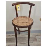 EARLY CANE SEAT STOOL