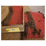 HANDMADE LOOMED RUNNER-MRS. MIERS & MRS. RUEBUSH