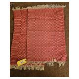 HANDMADE LOOMED RUNNER-MRS. MIERS & MRS. RUEBUSH