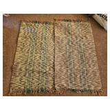 HANDMADE LOOMED RUG-BY MRS. MIERS & MRS. RUEBUSH