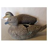 FIBER DECOY (DAMAGED) & PLASTIC DECOY