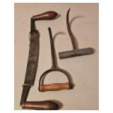 DRAW KNIFE USA, HAY HOOKS & CORK