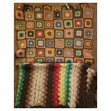 AFGHANS-EARLY HANDMADE & NICE