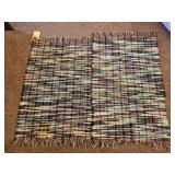 HANDMADE LOOMED RUG-BY MRS. MIERS & MRS. RUEBUSH