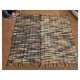 HANDMADE LOOMED RUG-BY MRS. MIERS & MRS. RUEBUSH