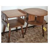 MAPLE ROUND END TABLE & SQUARE END TABLE
