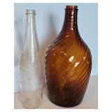 APPROX. GAL AMBER BOTTLE & CARRETT & CO.