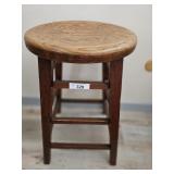 EARLY WOODEN STOOL