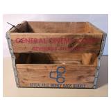 GENERAL CINEMA CORP. WOOD CRATE