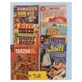 .12/.60 CENT COMIC BOOKS, SCARY TALES, GHOST RIDER