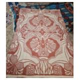 PINK WOOL TYPE BLANKET