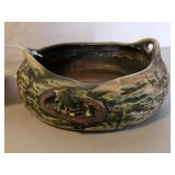 EARLY ROSEVILLE DOUBLE HANDLE PLANTER