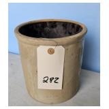 SMALL TAN CROCK