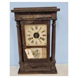 COLUM KEY WOUND CLOCK AS IS