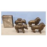 ELEPHANT AND LION BANKS