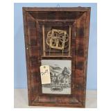 KEY WOUND CLOCK WITH OG CASE AS IS