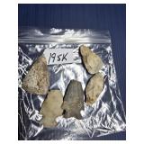 APPROX. 2.5 & 3 INCHES LONG VARIETY WITH DAMAGE