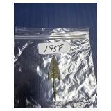 APPROX. 3.5 INCHES LONG EARLY METAL ARROWHEAD
