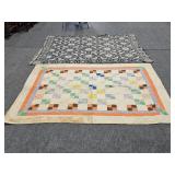 COVERLET WITH DAMAGE & QUILT ASI