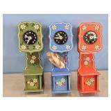 OLD NEW STOCK OF EARLY HANGING CLOCKS