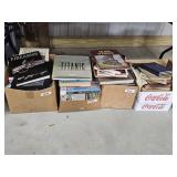 BOOKS, ON KNIVES, TOYS, FIREARMS, PILOTING,