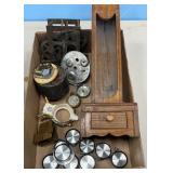 POCKET WATCH, OVEN KNOB, COMPASS, MUSICAL PARTS