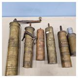 EARLY BRASS GRINDERS