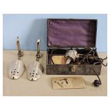 EARLY MASSAGER AND SHOE STRECHERS