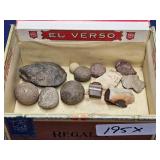 MISC. ROUND STONE PIECES