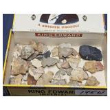 VARIETY OF MIC. ARROWHEADS BROKEN PIECES